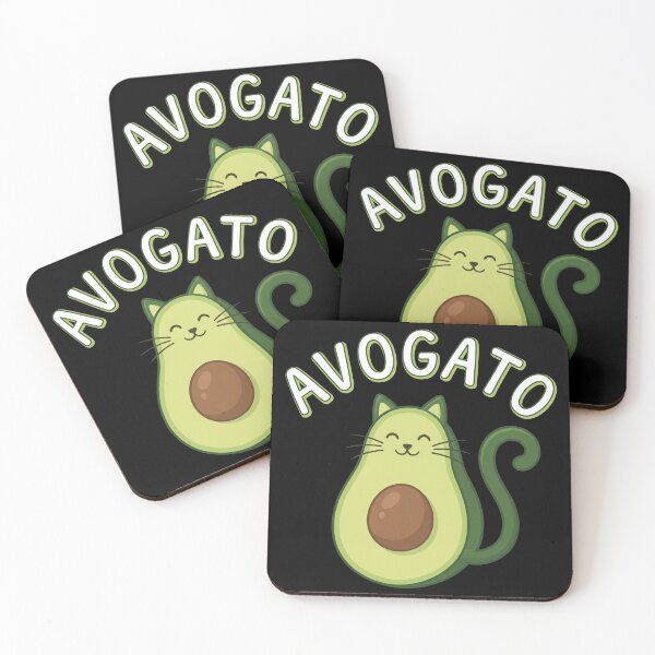 Item preview, Avogato Cute Avocado Cat Pun Graphic designed and sold by TeNovaStudio ⭐⭐⭐⭐⭐.