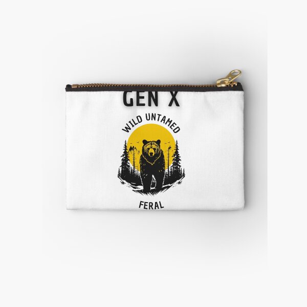 Item preview, Gen X  Wild Untamed & Feral T-shirt designed and sold by Teechuckle.