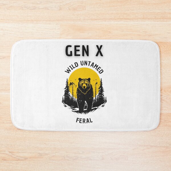 Item preview, Gen X  Wild Untamed & Feral T-shirt designed and sold by Teechuckle.