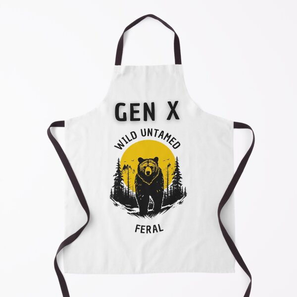Item preview, Gen X Wild Untamed & Feral T-shirt designed and sold by Teechuckle.
