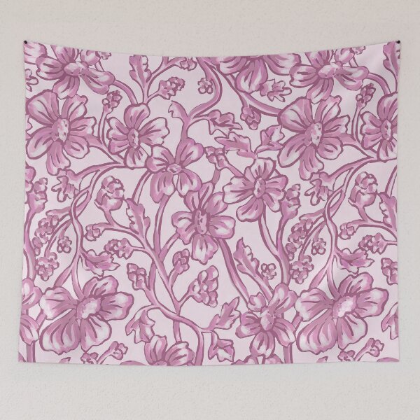 Item preview, Whimsy Chinoiserie - Pink designed and sold by Tess Arden.