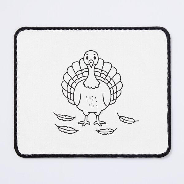 Item preview, Turkey Next to Loose Feathers designed and sold by rasagamastore.