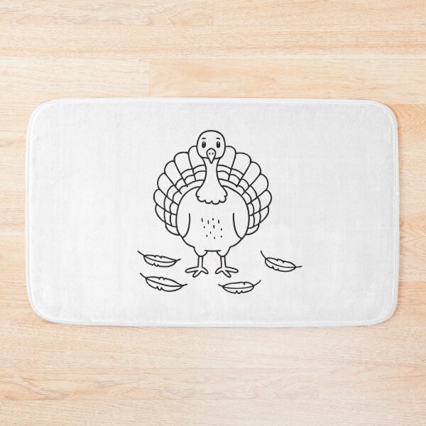 Item preview, Turkey Next to Loose Feathers designed and sold by rasagamastore.