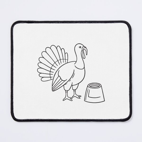 Item preview, Turkey Beside Watering Dish designed and sold by rasagamastore.