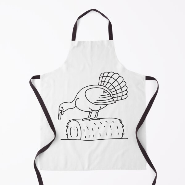 Item preview, Turkey on Top of Hay Bale designed and sold by rasagamastore.