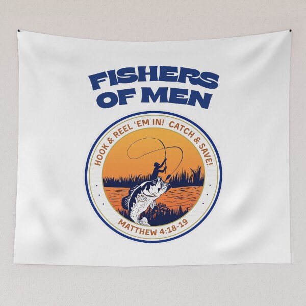 Item preview, Fishers of Men — MATT 4:18-19 designed and sold by threadsjam.