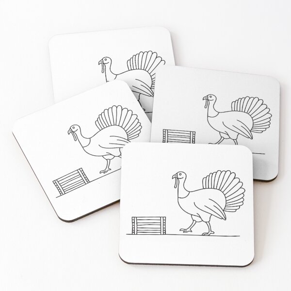 Item preview, Turkey Strolling Near Storage Crate designed and sold by rasagamastore.