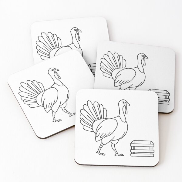 Item preview, Turkey Moving Near Wooden Crate designed and sold by rasagamastore.