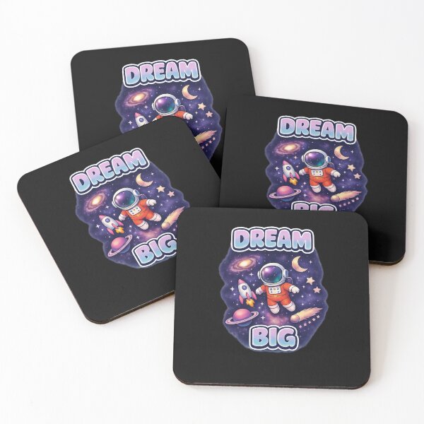 Item preview, Dream Big Colourful Space Scene designed and sold by Wrybird.