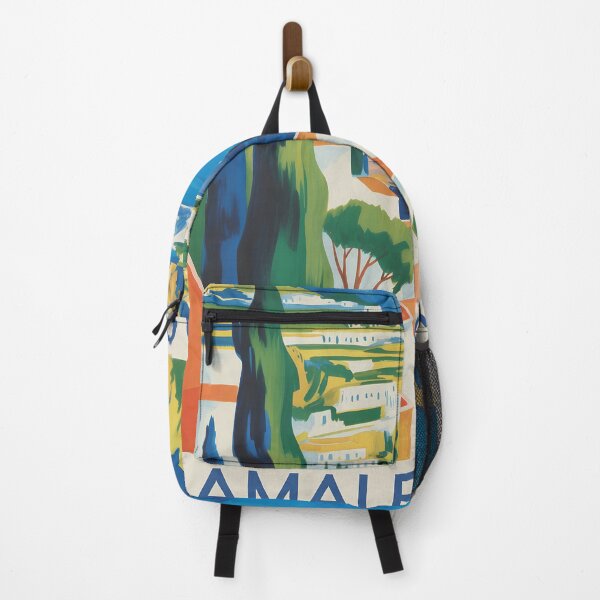 Item preview, Vintage travel poster of the Amalfi Coast in Italy designed and sold by PrintableTravel.