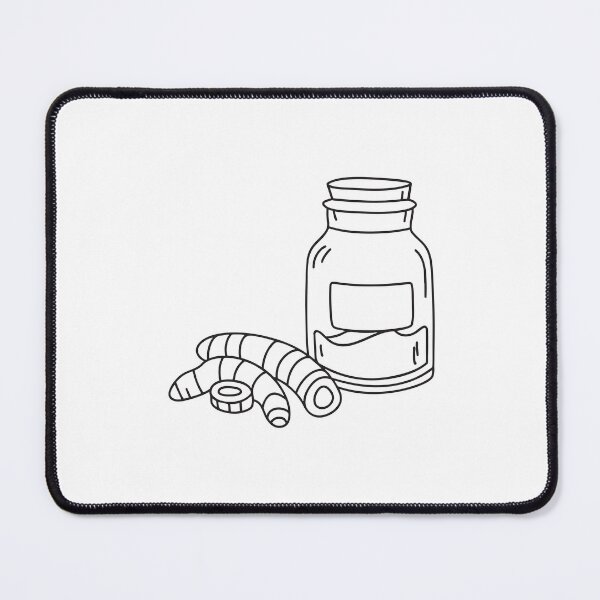 Item preview, Turmeric Root Near Row of Spice Jars designed and sold by rasagamastore.