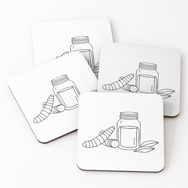 Item preview, Turmeric Root Near Multiple Spice Jars designed and sold by rasagamastore.