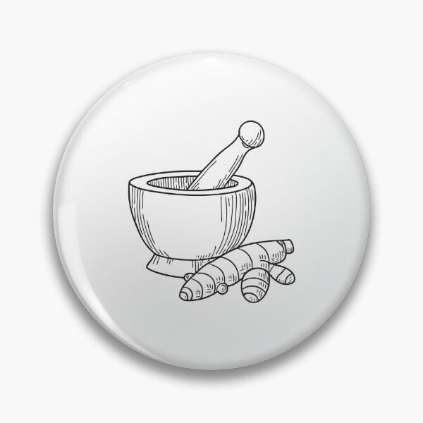 Item preview, Turmeric Root Near Traditional Stone Grinder designed and sold by rasagamastore.