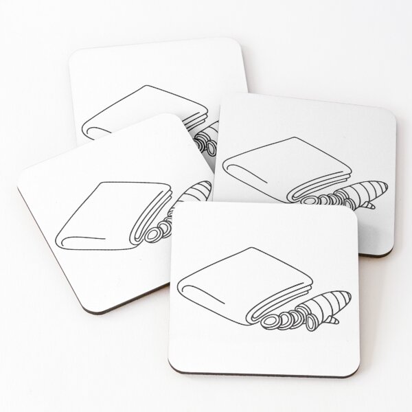Item preview, Turmeric Root Beside Folded Napkin designed and sold by rasagamastore.