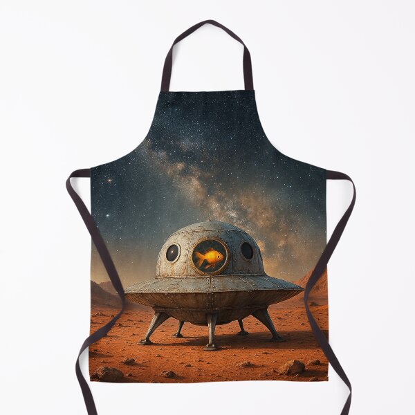 Item preview, Alien Spaceship with Goldfish Pilot designed and sold by Phil Perkins.