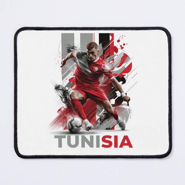 Item preview, Tunisia Soccer designed and sold by StudioRedKoala.