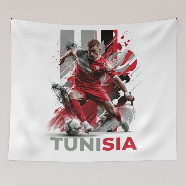 Item preview, Tunisia Soccer designed and sold by StudioRedKoala.