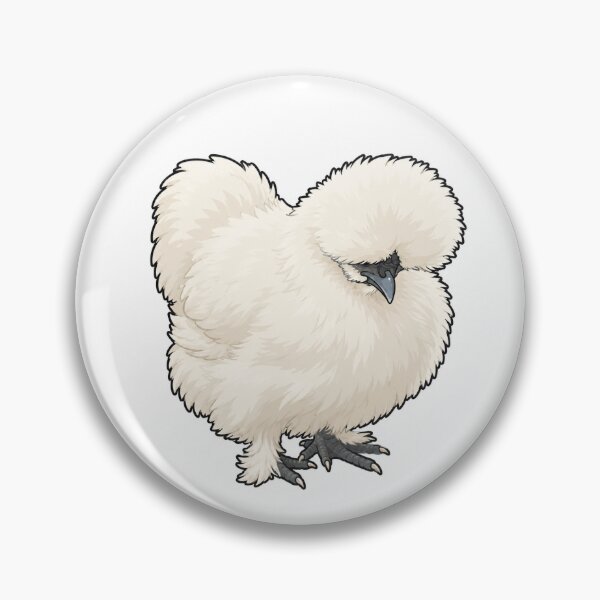 Item preview, White Silkie Chicken designed and sold by FamWard.