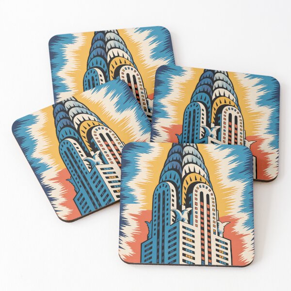 Item preview, Vintage travel poster of New York City, USA designed and sold by PrintableTravel.