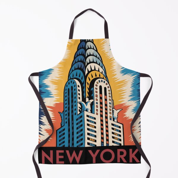 Item preview, Vintage travel poster of New York City, USA designed and sold by PrintableTravel.