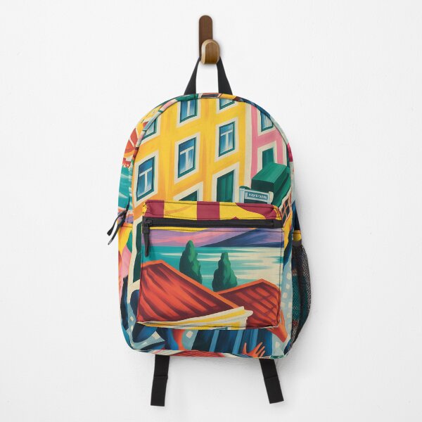 Item preview, Vintage travel poster of Lisbon, Portugal designed and sold by PrintableTravel.