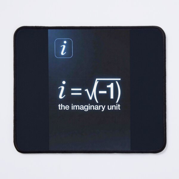 Item preview, i = √(-1) Imaginary Unit Math Logo T-Shirt – Small “i” Emblem Grok generated AI designed and sold by The imaginary unit..