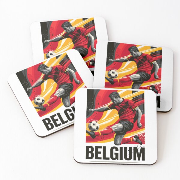 Item preview, Belgium Soccer designed and sold by StudioRedKoala.