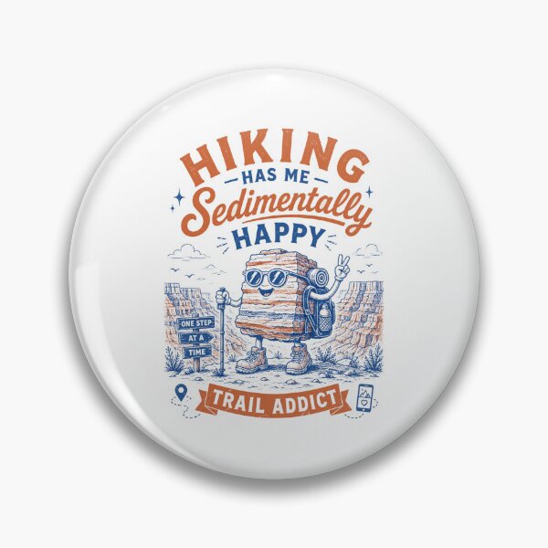 Item preview, Hiking has me sedimentally happy trail addict designed and sold by Peerless-Prime.