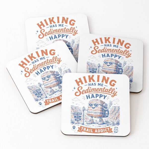 Item preview, Hiking has me sedimentally happy trail addict designed and sold by Peerless-Prime.