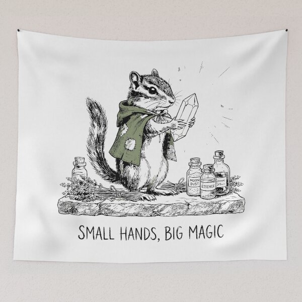 Item preview, The Little Alchemist's Helper - Cute Wiccan designed and sold by bapupa.