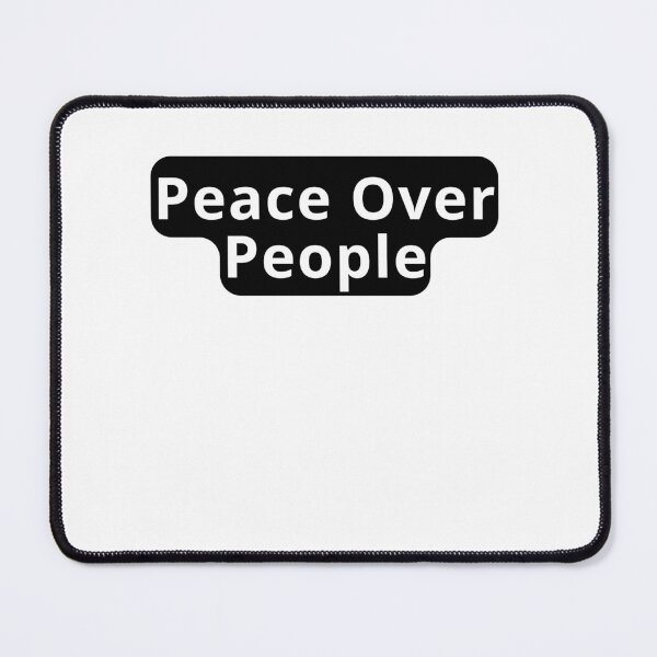 Item preview, Peace Over People Typography Design designed and sold by variant designer.