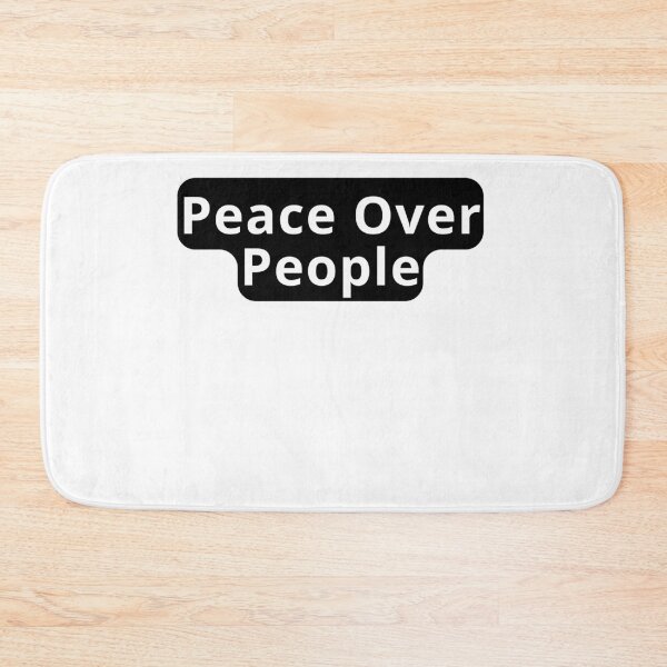 Item preview, Peace Over People Typography Design designed and sold by variant designer.