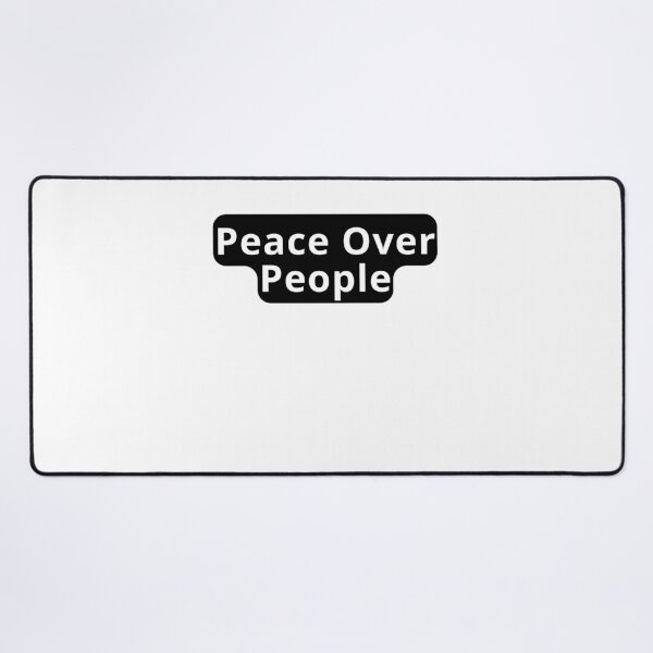 Item preview, Peace Over People Typography Design designed and sold by variant designer.