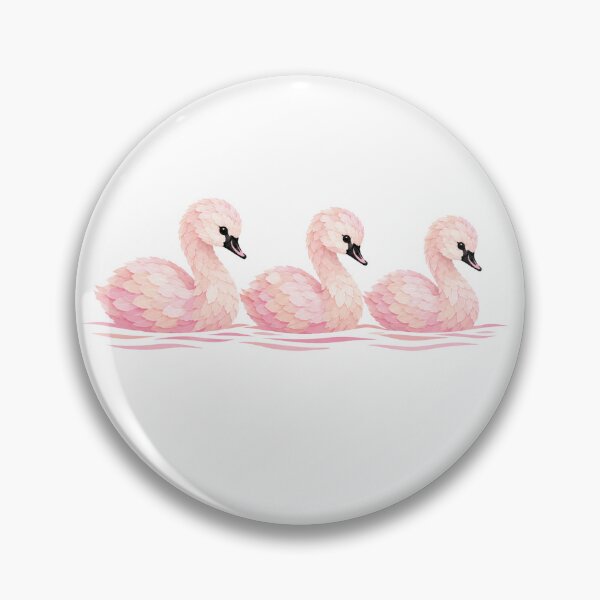 Item preview, Beautiful Pink Petal Cygnets designed and sold by PoppeeFrost.