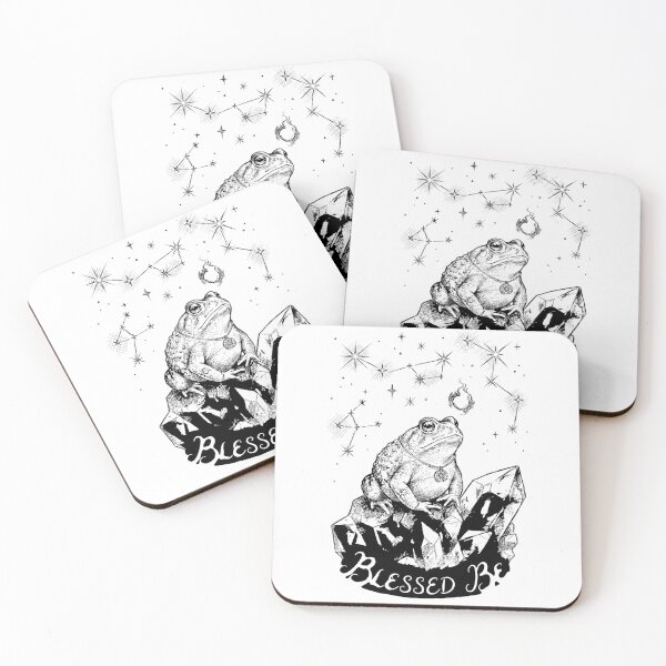 Item preview, The Star-Gazing Toad - Cute Wiccan designed and sold by bapupa.