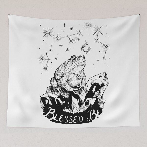 Item preview, The Star-Gazing Toad - Cute Wiccan designed and sold by bapupa.