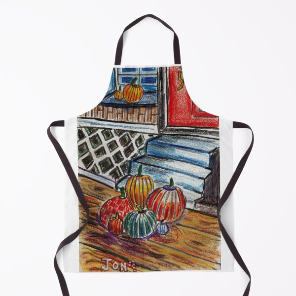 Item preview, Colorful Fall pumpkins designed and sold by Misfitcane.