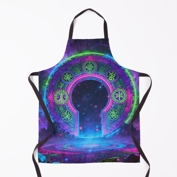 Item preview, Cosmic Psy Portal – Neon Dimension Gate 3 designed and sold by RH Design Lab.