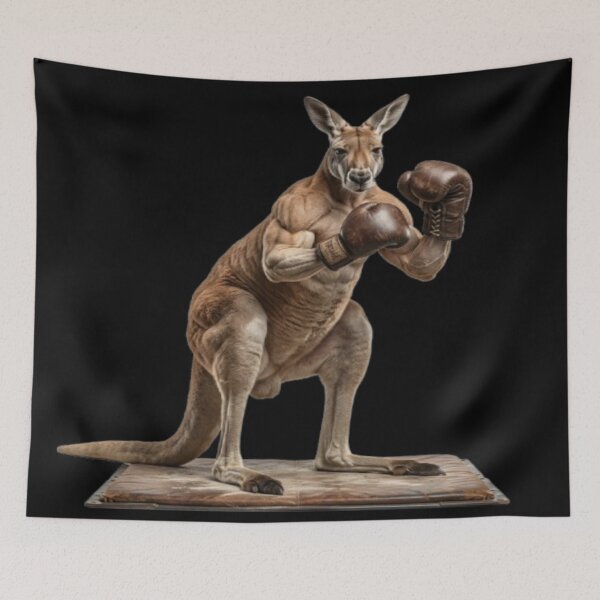 Item preview, Boxing Kangaroo Wearing Gloves designed and sold by DailySparks.