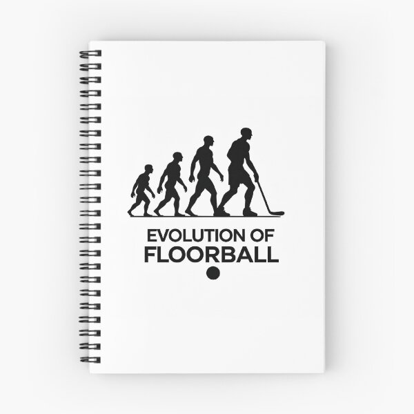 Item preview, Minimalist Floorball Evolution Silhouette Graphic for Players  designed and sold by RareVisuals.