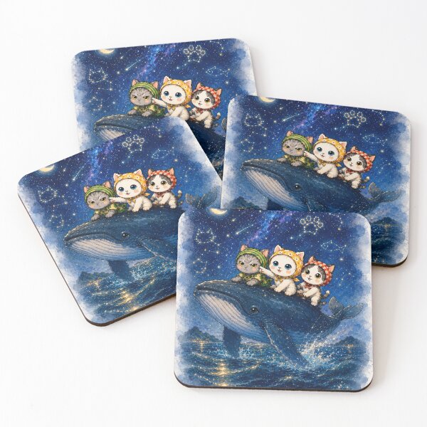 Item preview, Whale Adventure Under The Stars designed and sold by PickoBlueStudio.