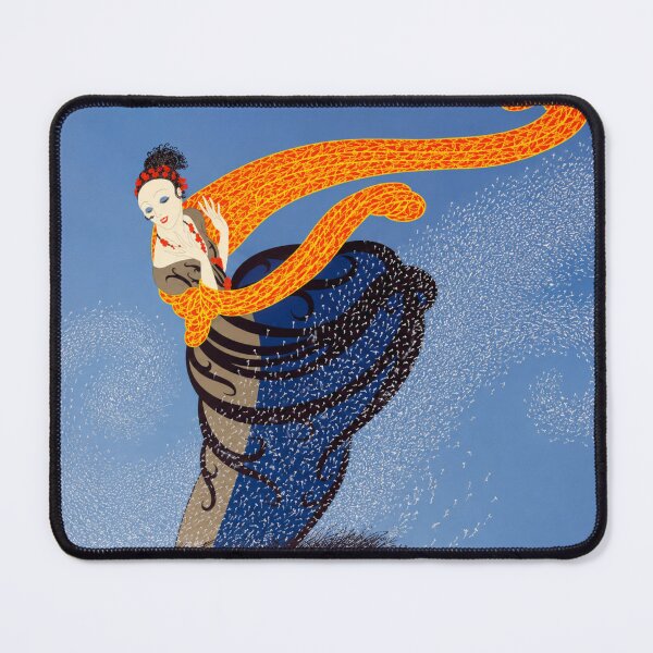 Item preview, Art Deco by Romain de Tirtoff (Erte) - Art Deco Fantasy Woman Illustration for Vintage Glamour Collectors designed and sold by RickE.