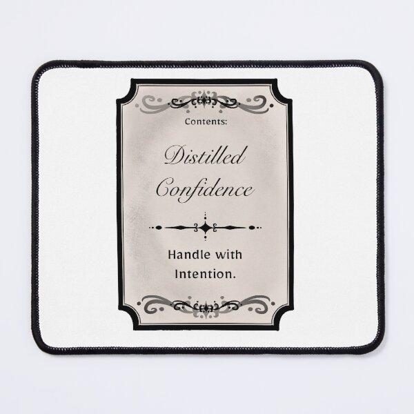 Item preview, Distilled Confidence Vintage Apothecary Label designed and sold by Salty Psyche.