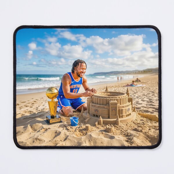 Item preview, Jalen Brunson Making Madison Square Garden Sand Castle designed and sold by Home Decor Art.