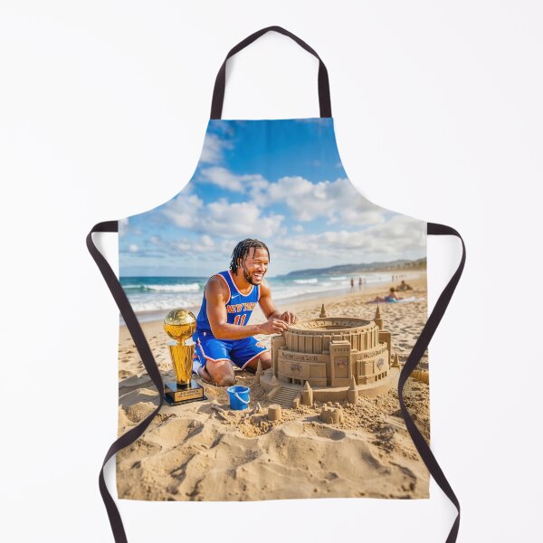 Item preview, Jalen Brunson Making Madison Square Garden Sand Castle designed and sold by Home Decor Art.