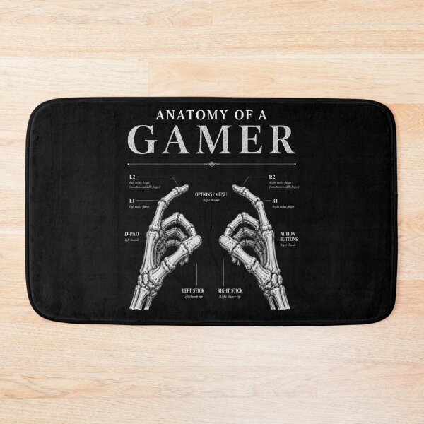 Item preview, GAMER Skeleton Hands Controller Layout Gaming Anatomy designed and sold by JerdbordinShop.
