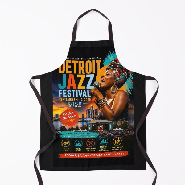 Item preview, DETROIT JAZZ FESTIVAL - Sept. 4-7, 2026 - 250th Anniversary of USA 1776 to 2026 designed and sold by DBM Photo Art 1.