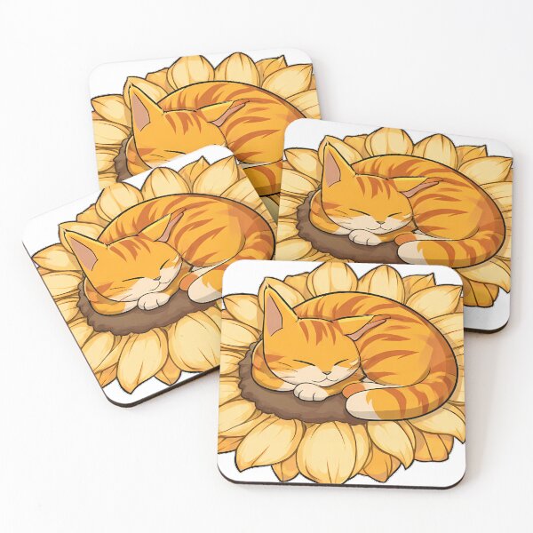 Item preview, Orange Tabby Sunflower Loaf designed and sold by pumsquare.