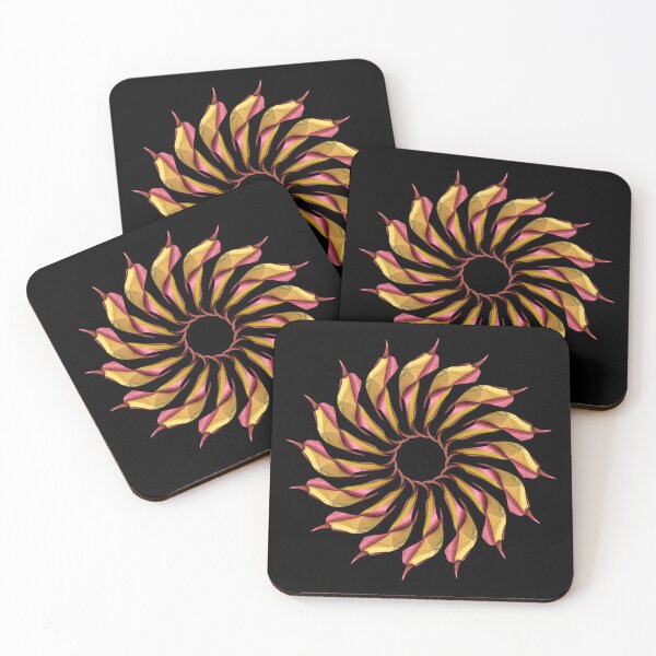 Item preview, Red and yellow mandala designed and sold by Meo Design.