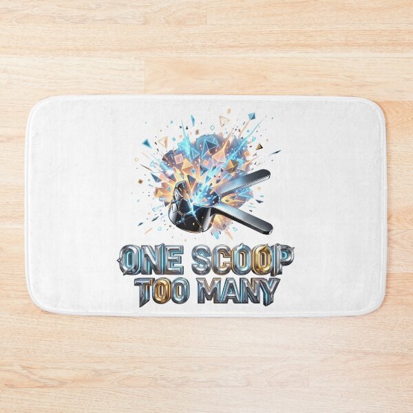 Item preview, Hilarious One Scoop Too Many Pre-Workout Meme! designed and sold by pradeepvisuals.